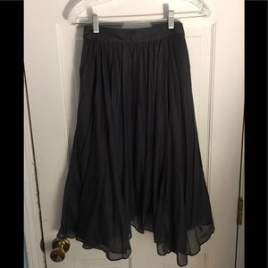 JCrew gray cotton skirt. NBW. Size 00